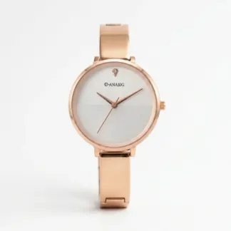 Elite Bracelet White Dial Watch For Women