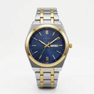 Hexa Small Blue Dial Watch For Men