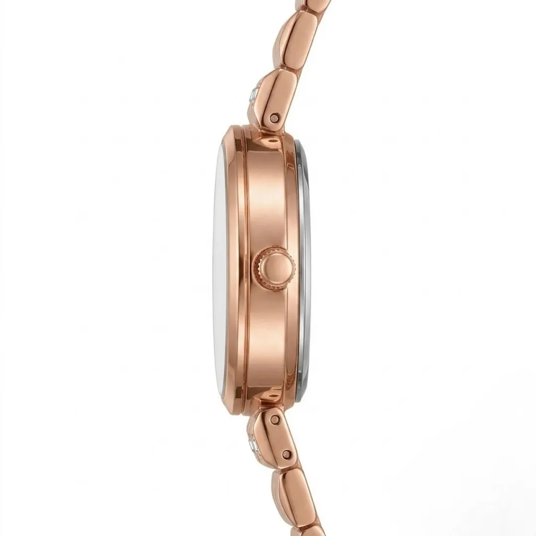 Vintage Link Bracelet Green Dial Watch For Women - Image 3