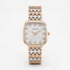 Vintage Square White Dial Watch For Women