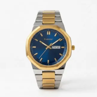 Hexa Big Blue Dial Watch For Men
