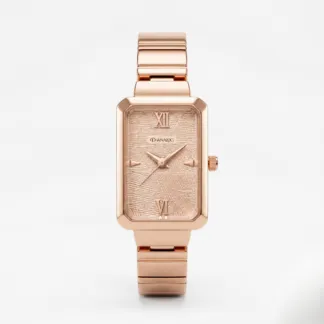 Vintage Rectangle Rose Gold Watch