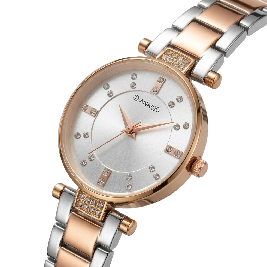 CHUMQ Women's White Dial Watch - Image 2