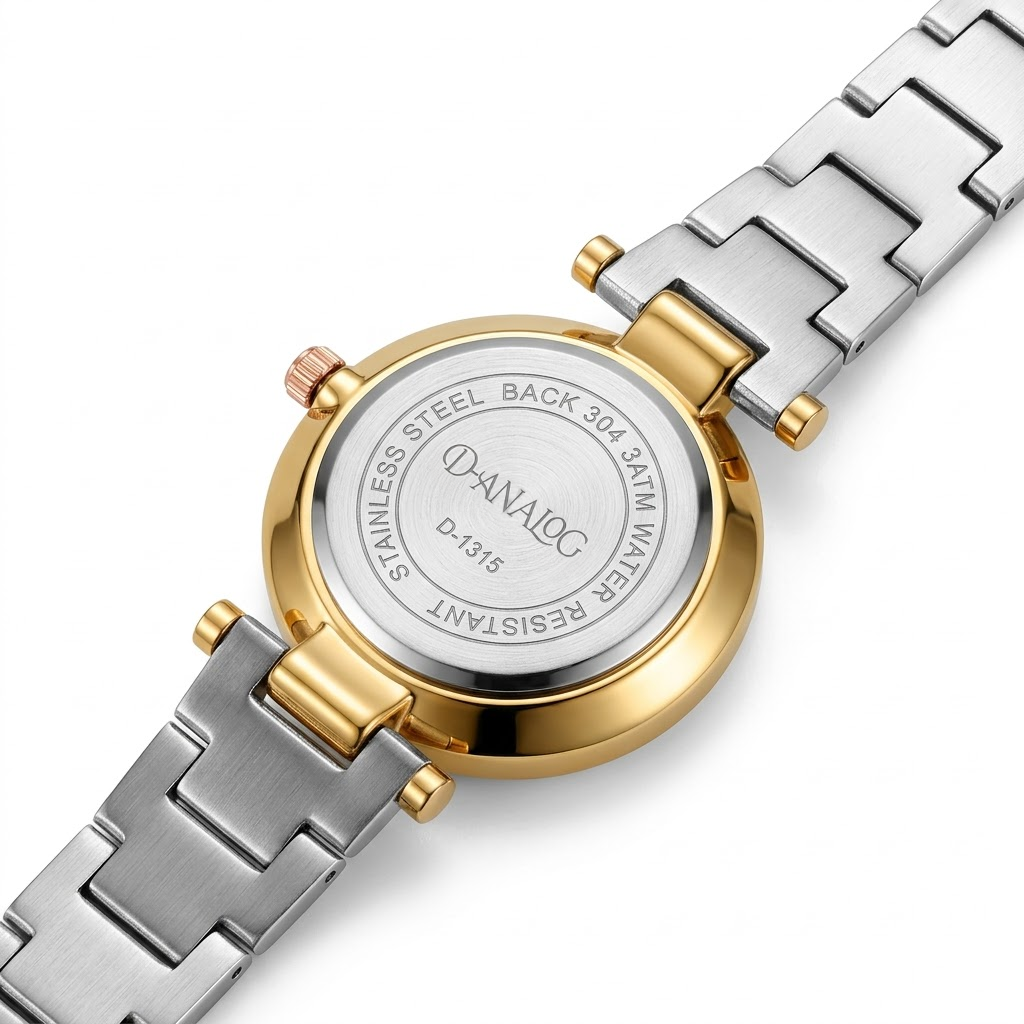 CHUMQ Women's White Dial Watch - Image 5