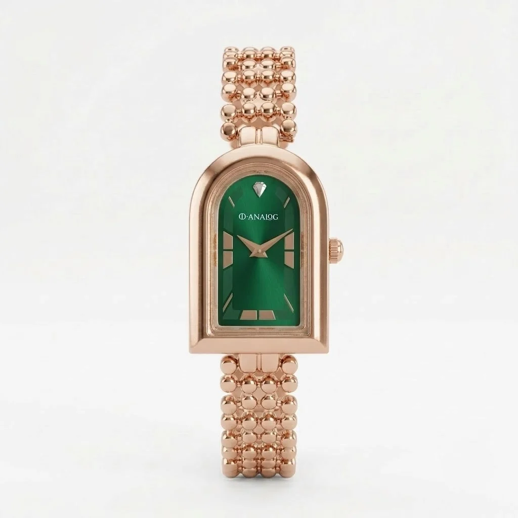 Niva Series Green Dial Watch for Women